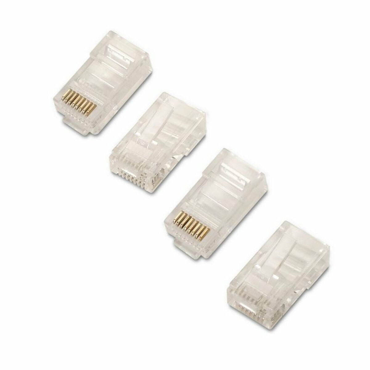Conector RJ45 Aisens A138-0292 Transparente 100 Unidades