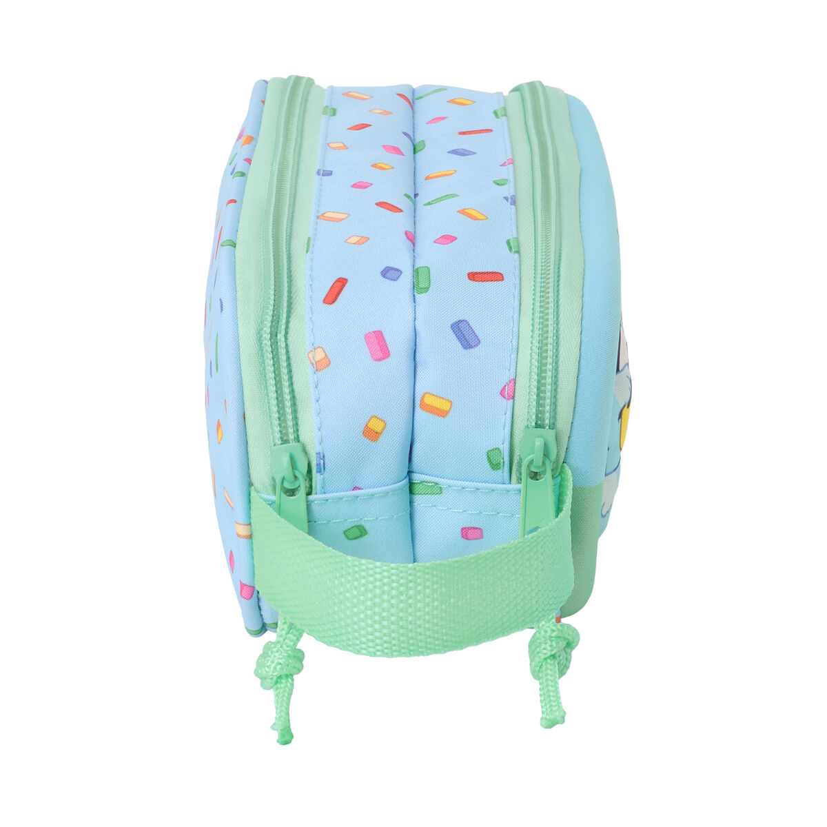 Portatodo Doble Bluey Azul 21 x 8 x 6 cm