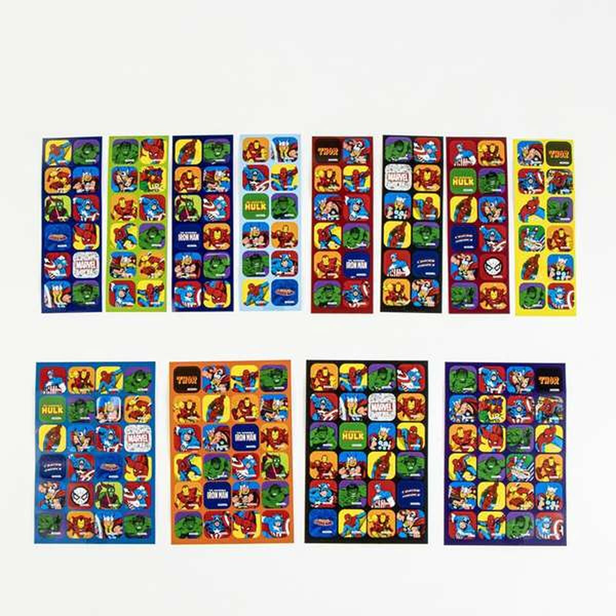 Set de pegatinas Marvel