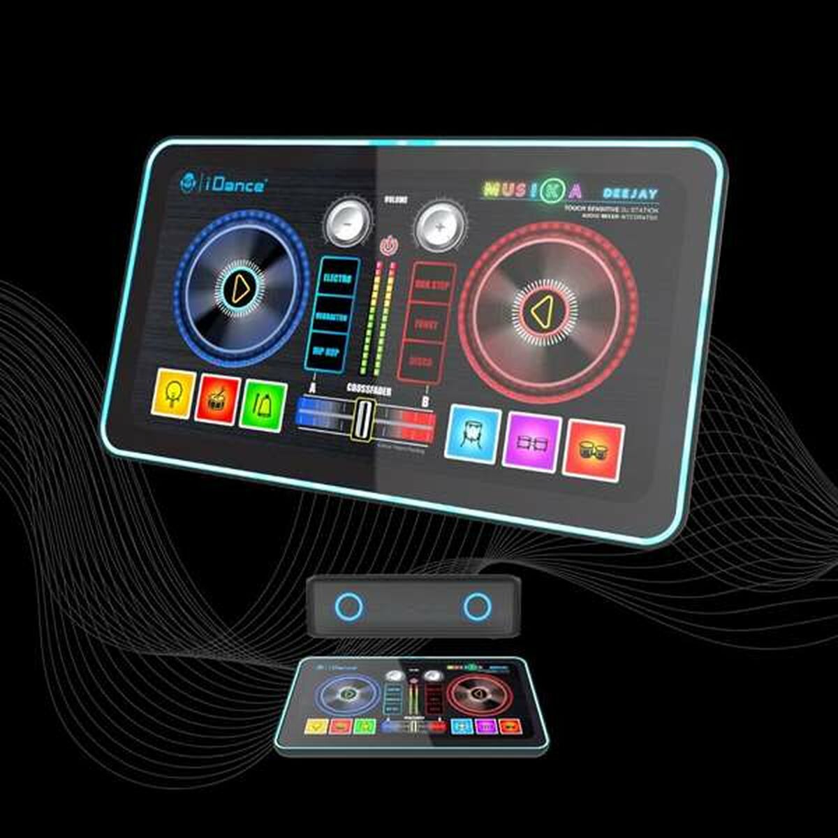 Set de instrumentos musicales de juguete iDance Plástico