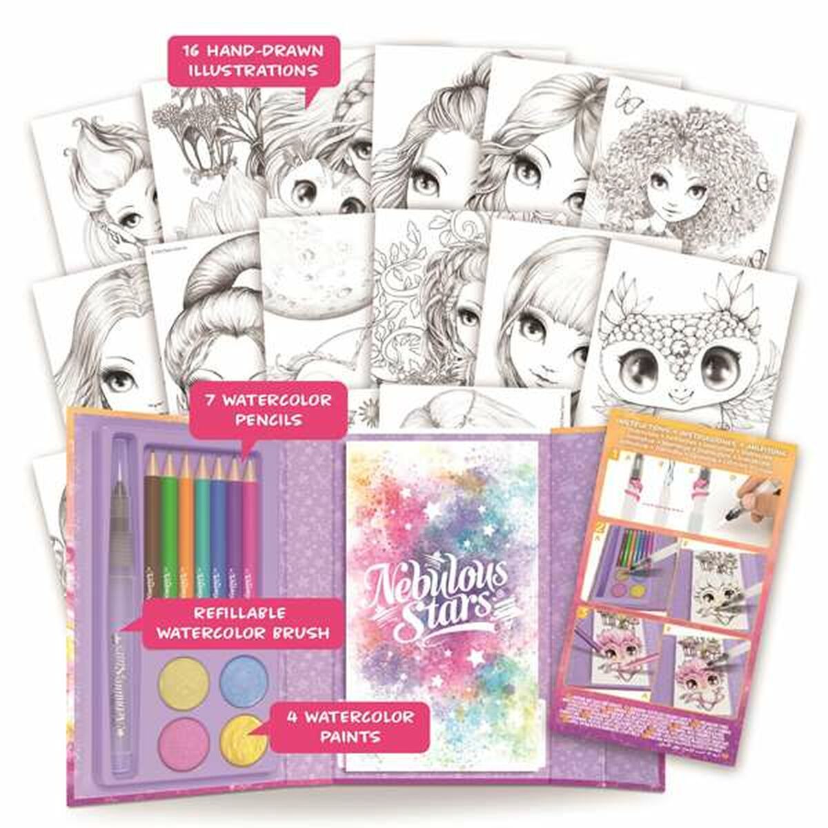 Set de Pinturas Acuarela Hape