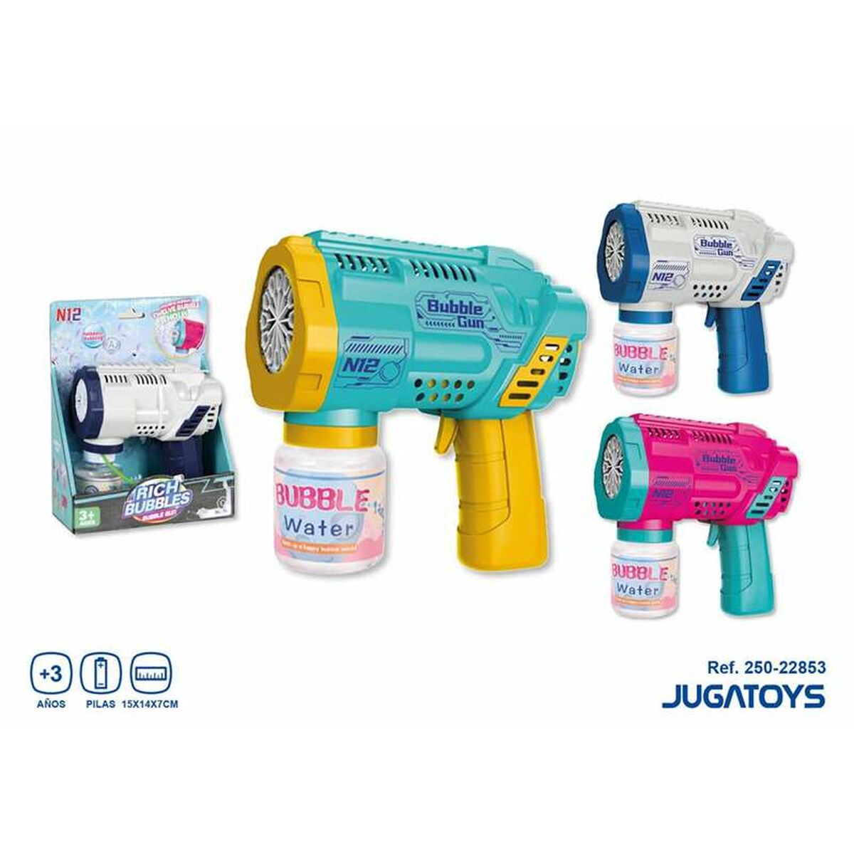 Juego de Pompas de Jabón 15 x 14 x 7 cm