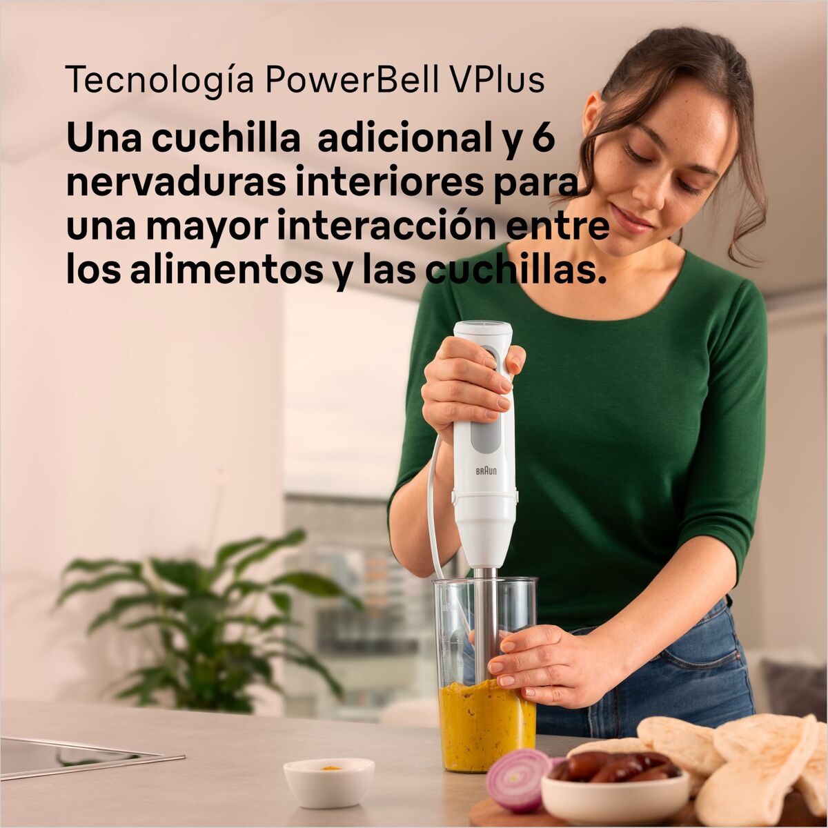 Batidora de Mano Braun MultiQuick 5 MQ 50001 M 1000 W Blanco