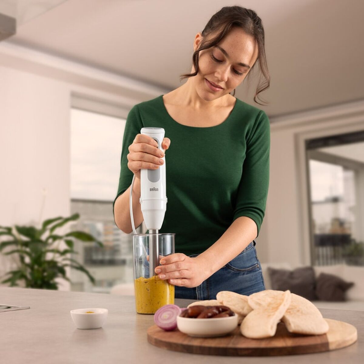 Batidora de Mano Braun MultiQuick 5 MQ 50001 M 1000 W Blanco