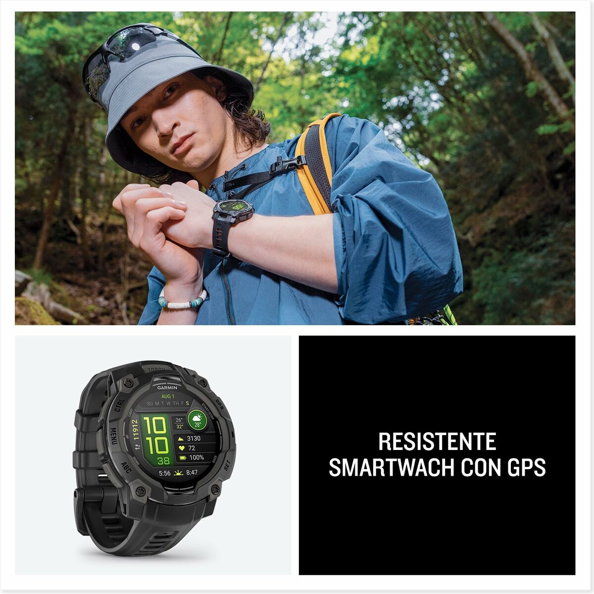 Smartwatch GARMIN 010-02933-01 Lima 1,2" 0,9" 45 mm