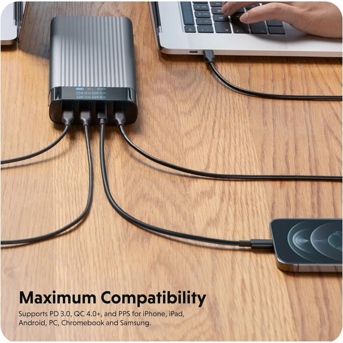 Batería para Portátil Hyper HJ245B Plateado