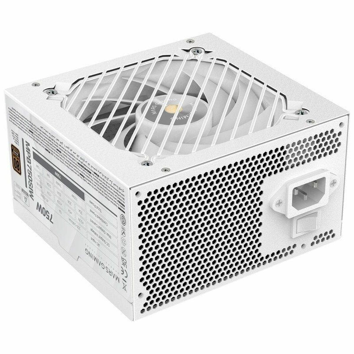 Fuente de Alimentación Mars Gaming MPB750SIW ATX 750 W 80 Plus Bronze