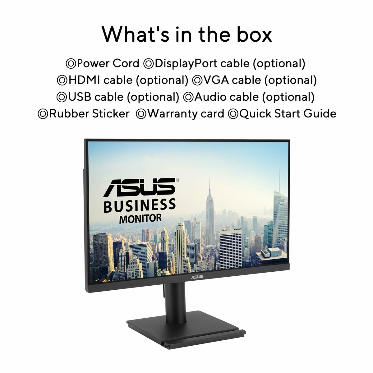 Monitor Asus 90LM02W1-B01371 Full HD 24"