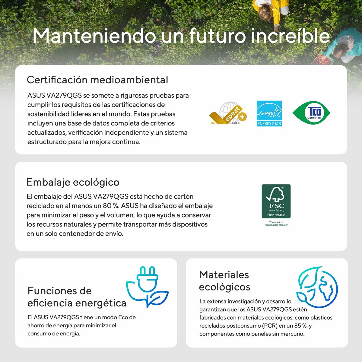 Monitor Gaming Asus 90LM04J1-B01171 Full HD 27"