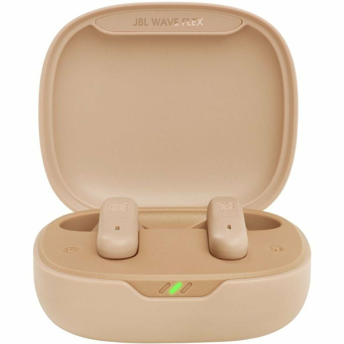 Auriculares Inalámbricos con Estuche de Carga JBL Wave Flex Beige