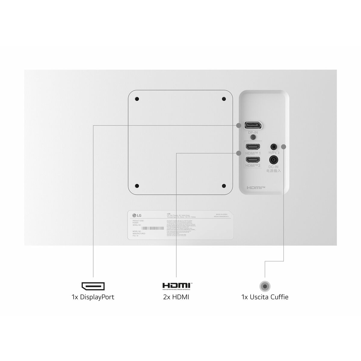 Monitor Gaming LG 27US500-W 4K Ultra HD 27"