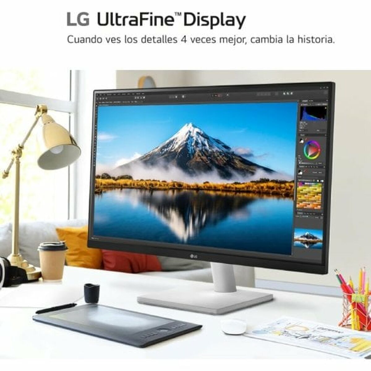 Monitor Gaming LG 27US500-W 4K Ultra HD 27"