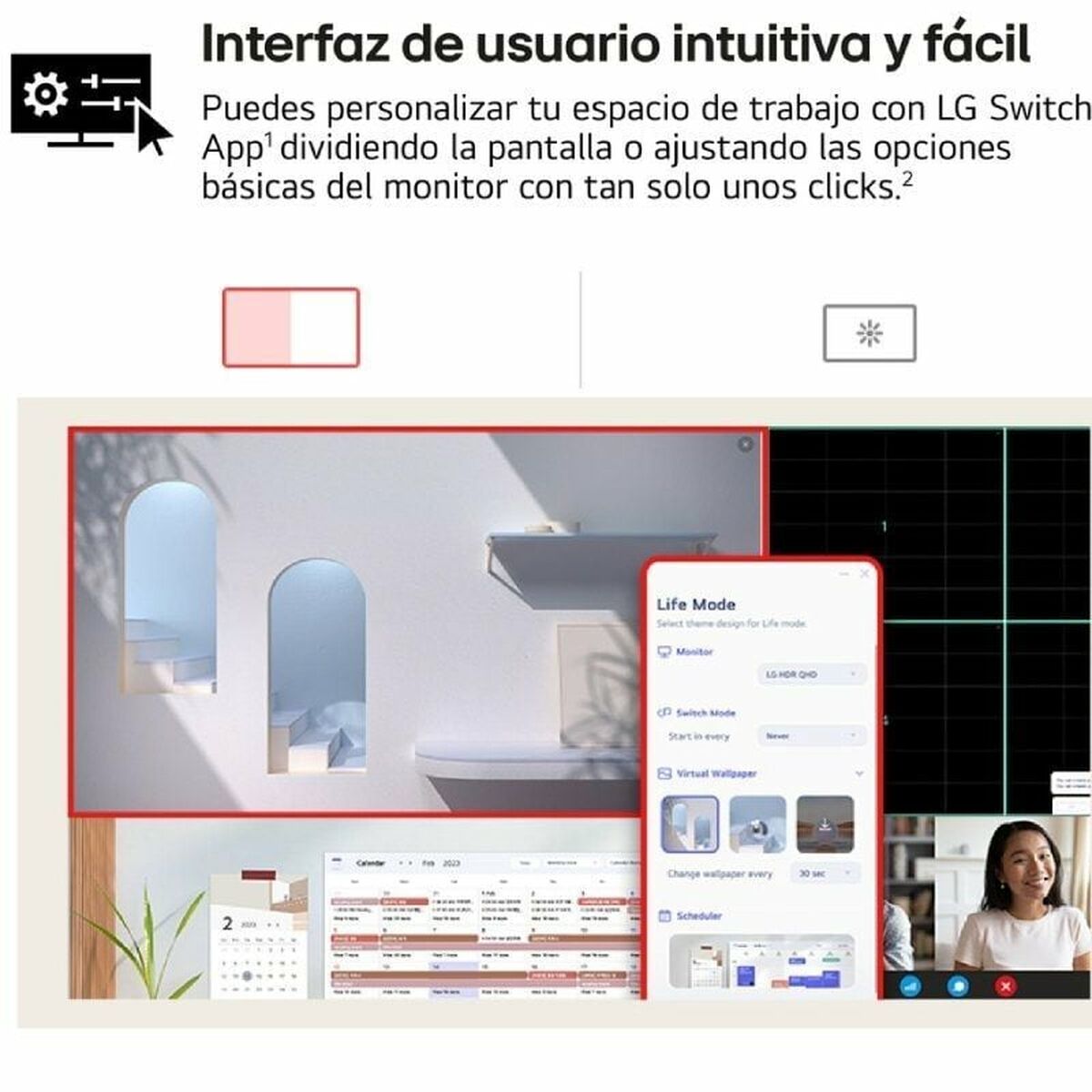 Monitor Gaming LG 27US500-W 4K Ultra HD 27"
