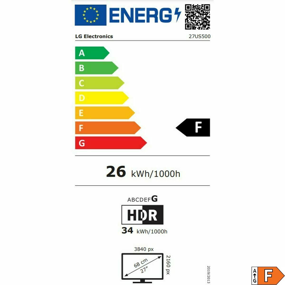 Monitor Gaming LG 27US500-W 4K Ultra HD 27"