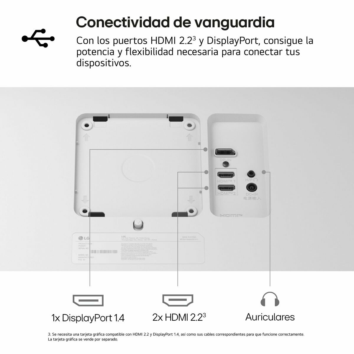 Monitor Gaming LG 27US550-W 4K Ultra HD 27"