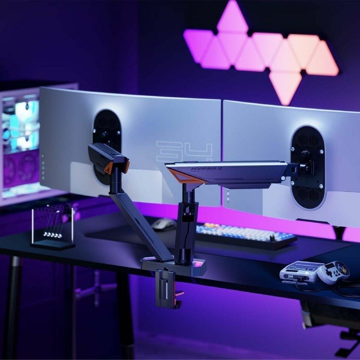 Soporte de Mesa para Pantalla Aisens DT38TSRRGB-349 17"