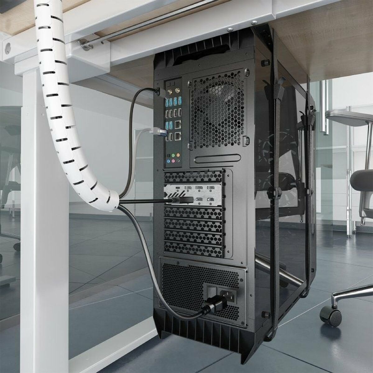 Organizador de Cables Aisens A151-0919 Blanco