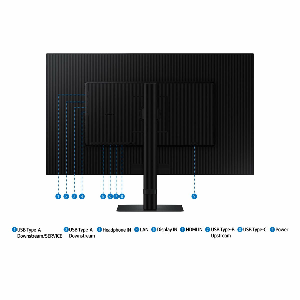 Monitor Gaming Samsung LS32D800UAUXEN 4K Ultra HD 32"