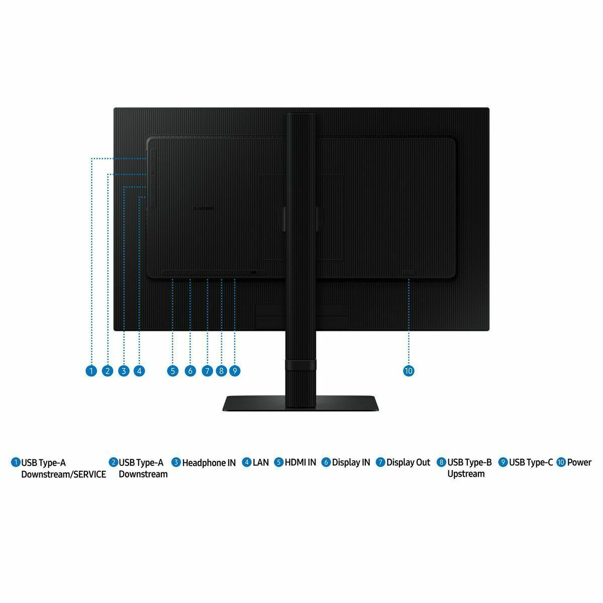 Monitor Samsung LS24D600UAUXEN Quad HD 24"