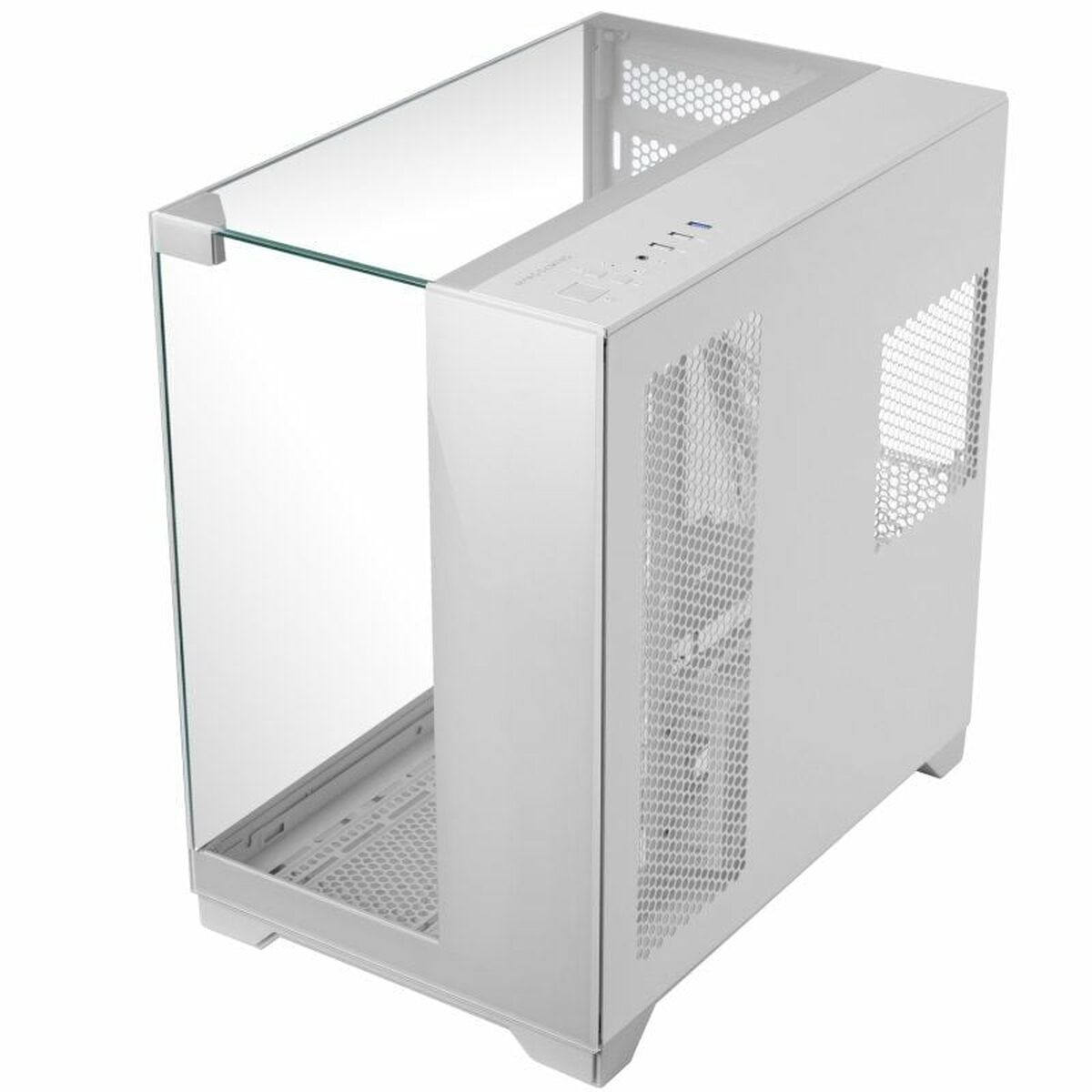 Caja Minitorre Micro ATX / ITX Mars Gaming MCVISIONW Blanco