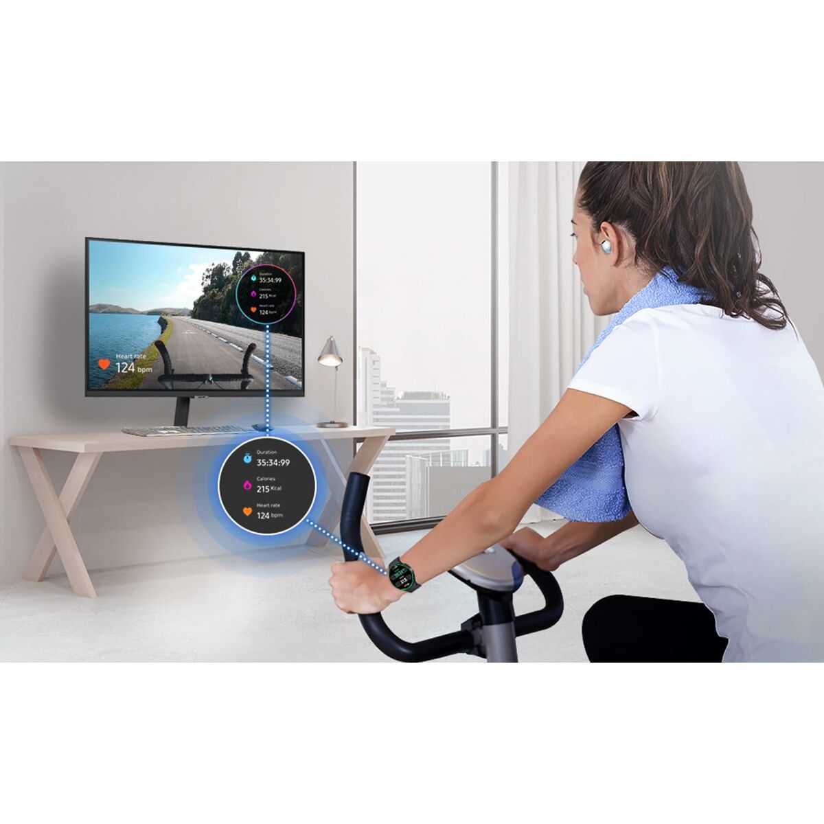 Monitor Gaming Samsung LS27DM502EUXEN Full HD 27"