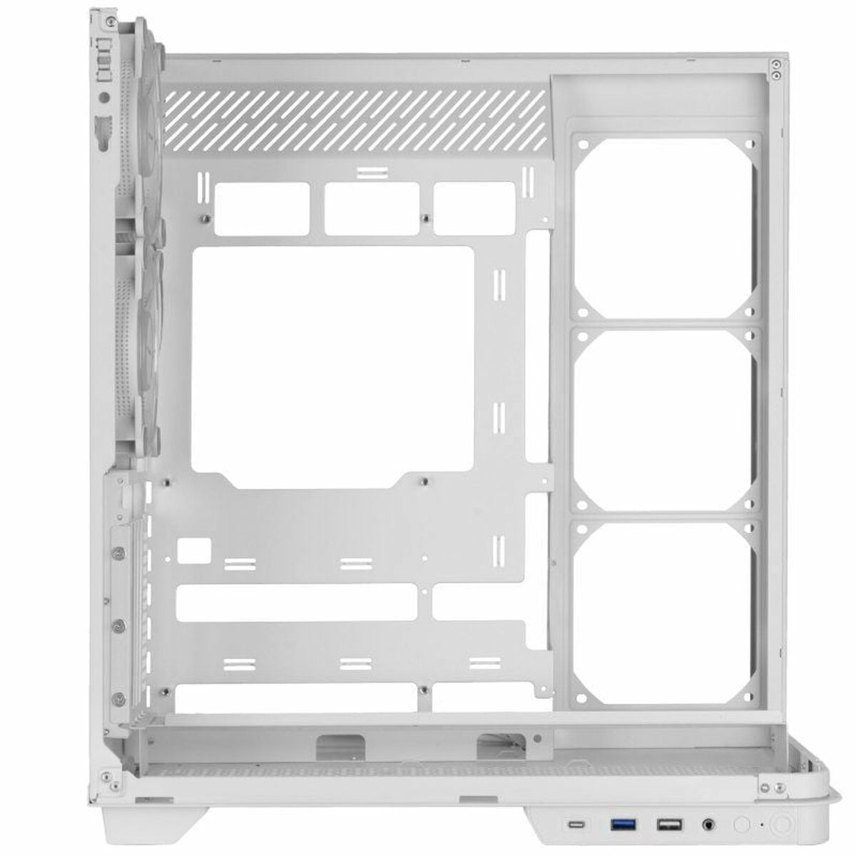 Caja Semitorre ATX Mars Gaming MCINFINIOW Blanco