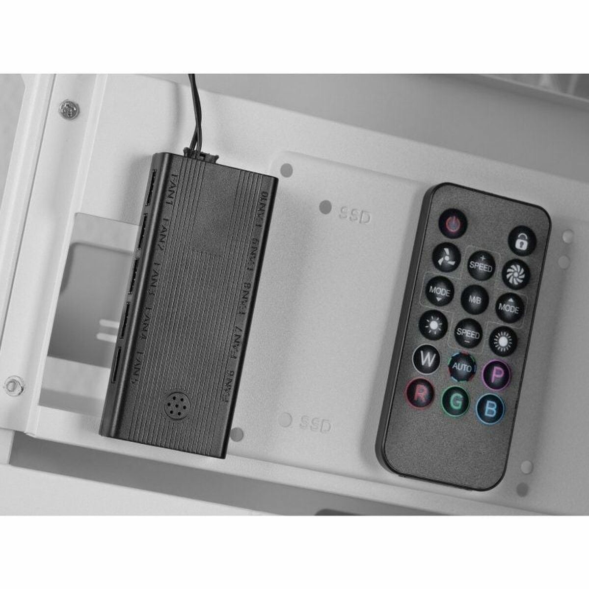 Caja Semitorre ATX Mars Gaming MCINFINIOW Blanco