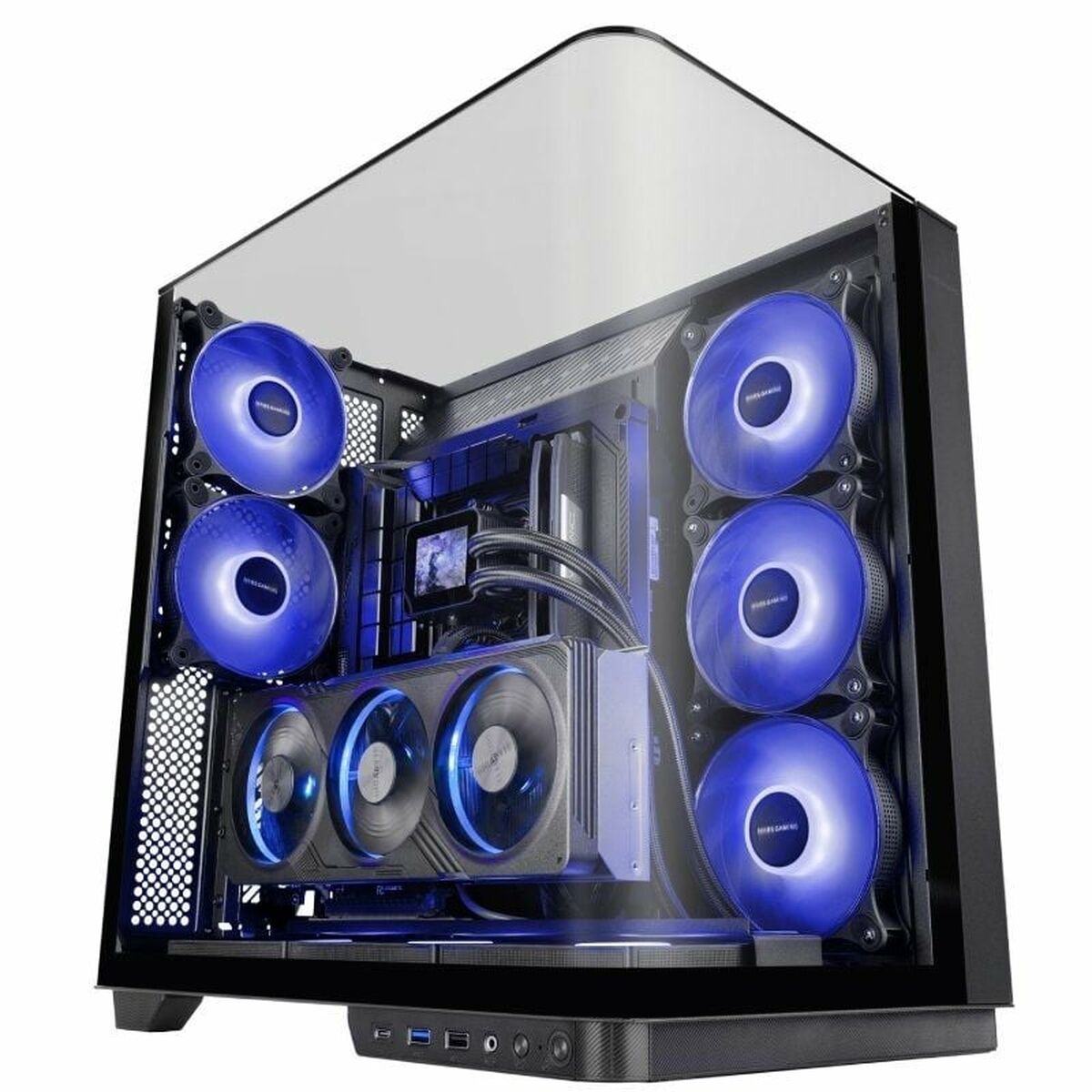 Caja Semitorre ATX Mars Gaming MCINFINIO Negro