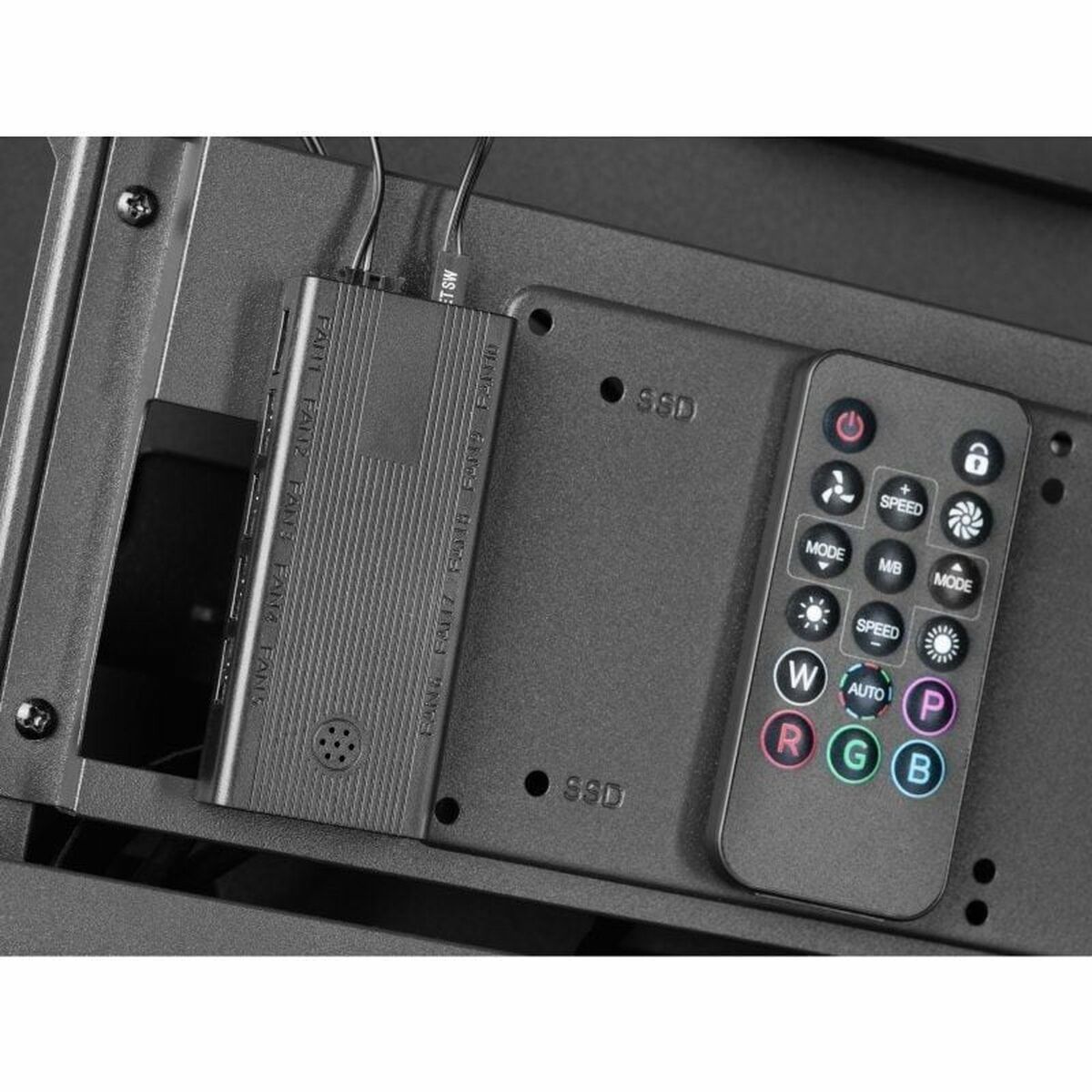 Caja Semitorre ATX Mars Gaming MCINFINIO Negro