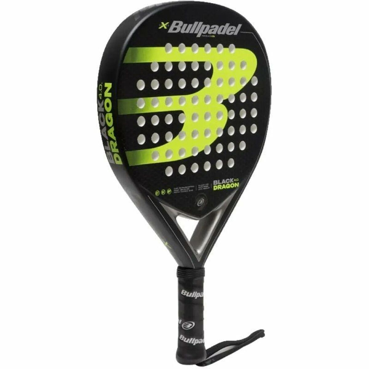 Pala de Pádel Bullpadel Black Dragon 4.0 Negro