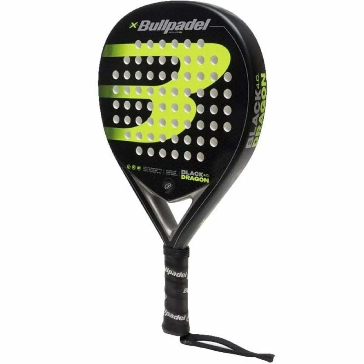 Pala de Pádel Bullpadel Black Dragon 4.0 Negro