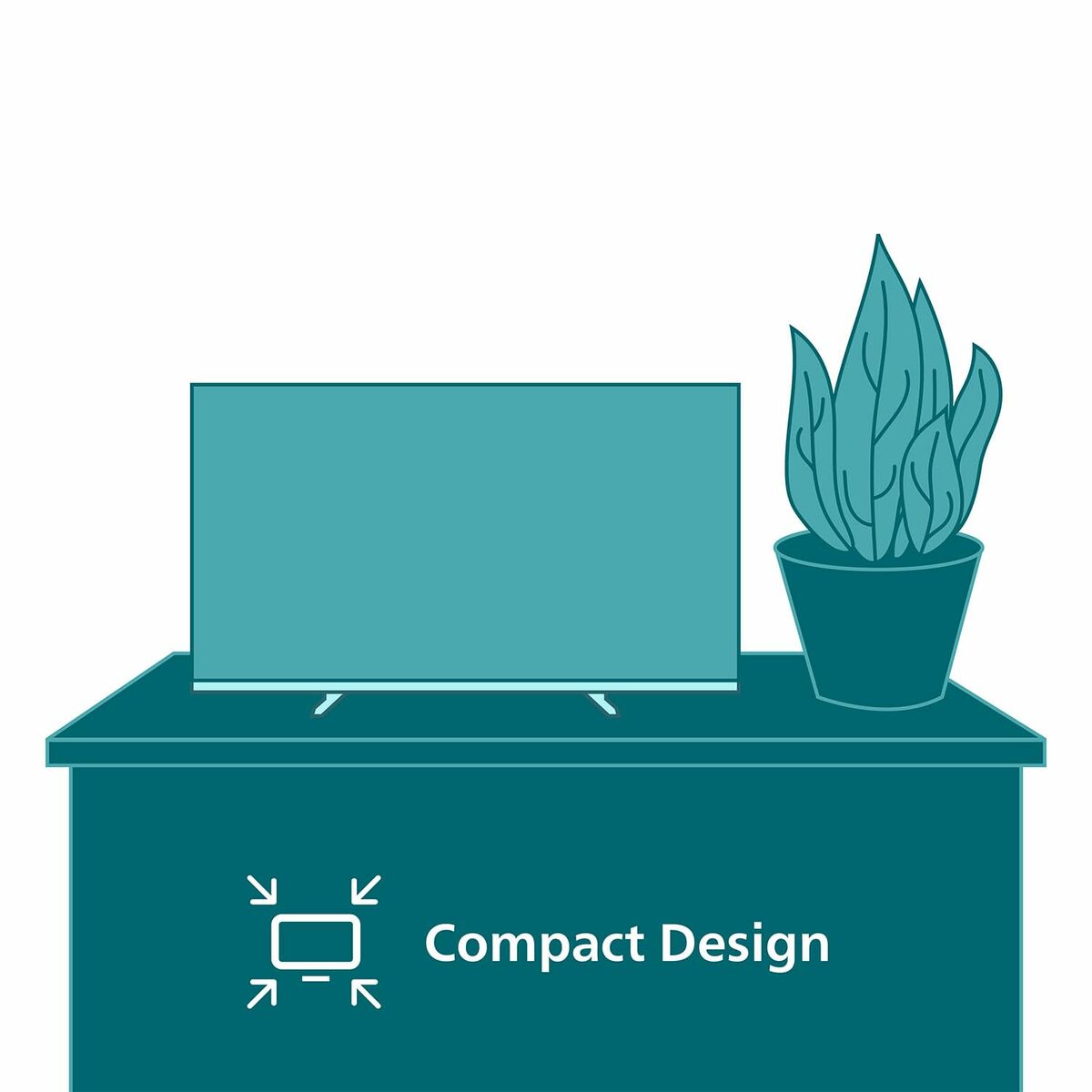 Smart TV Philips 32PHS6000/12 HD 32" LED HDR