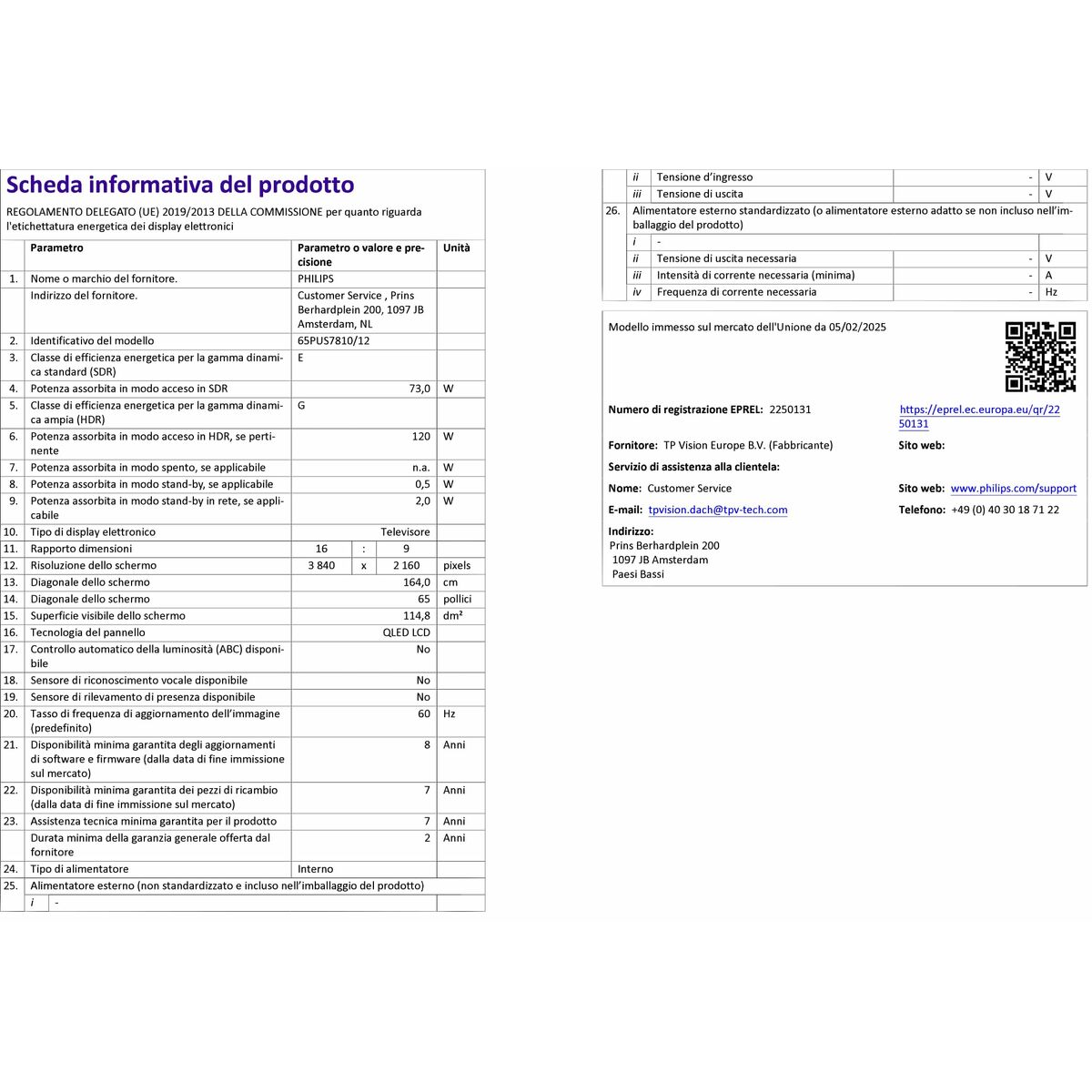 Smart TV Philips 65PUS7810/12 4K Ultra HD 65" LED