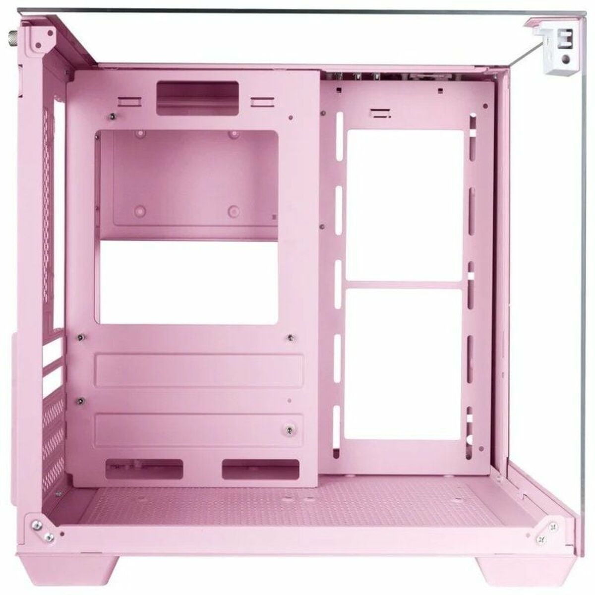 Caja Semitorre ATX Mars Gaming MCVISIONMP Rosa