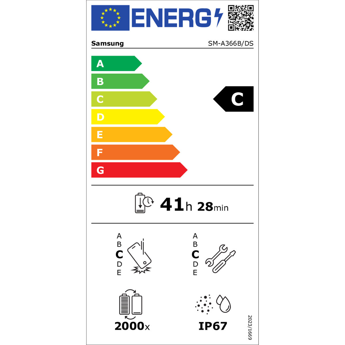 Smartphone Samsung Galaxy A36 Octa Core 6 GB RAM 128 GB Negro 6,7"
