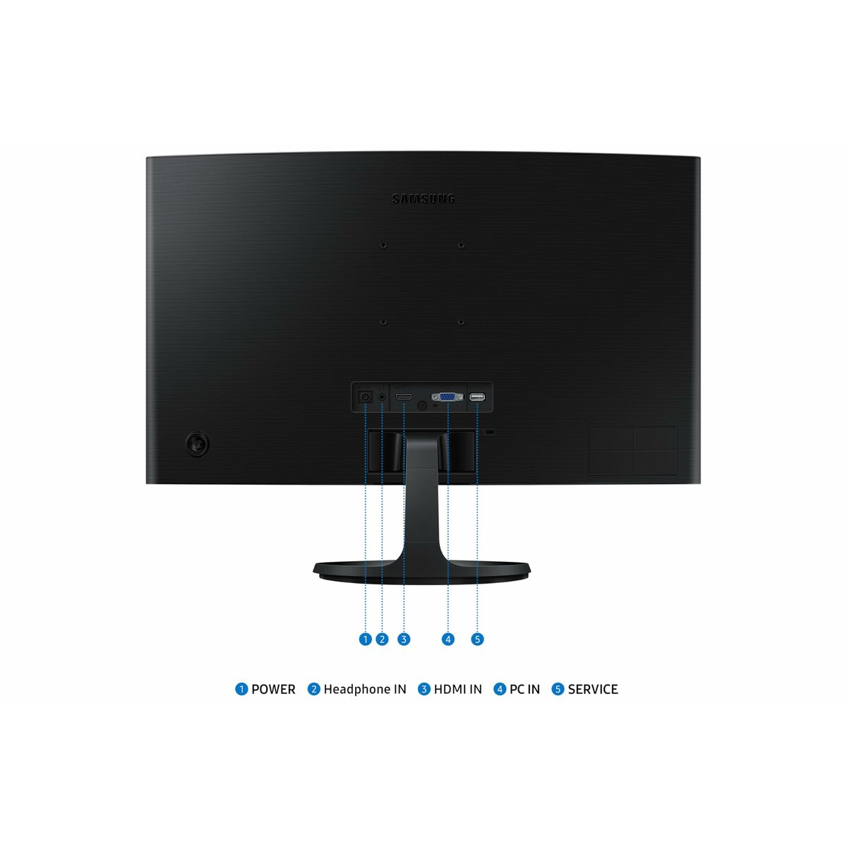 Monitor Samsung LS24D364GAUXEN