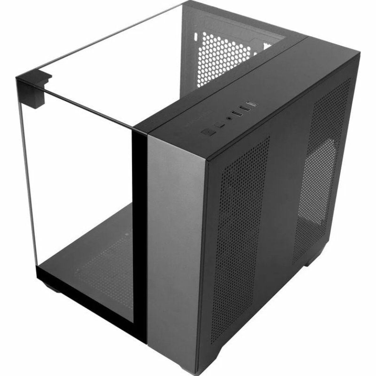 Caja Semitorre ATX Mars Gaming MCVISIONM Negro