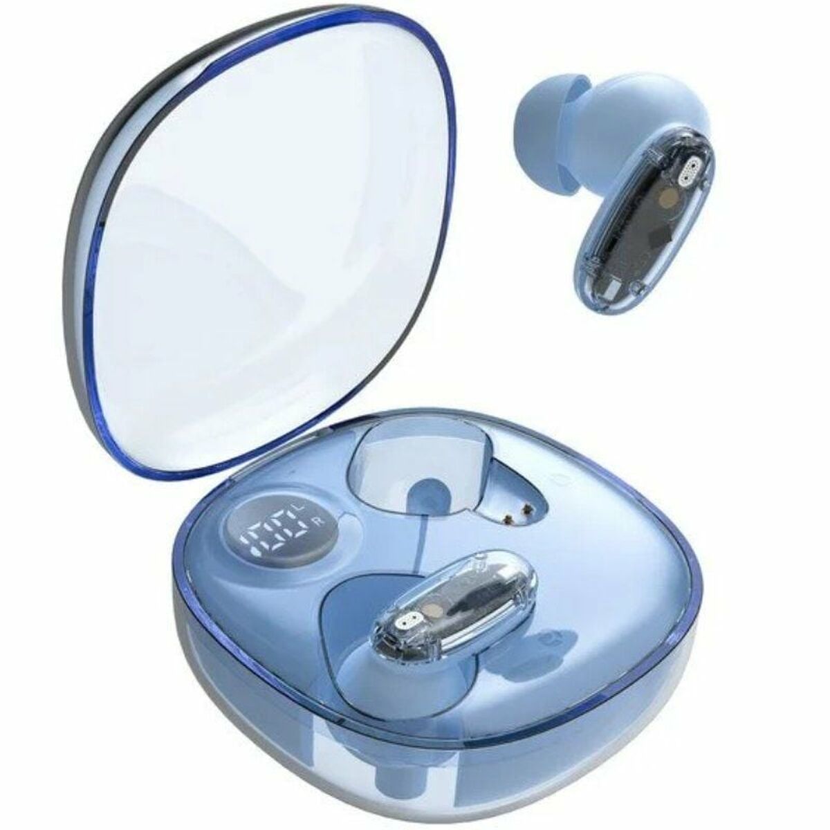 Auriculares Inalámbricos con Estuche de Carga Mars Gaming MHIB2BL Azul