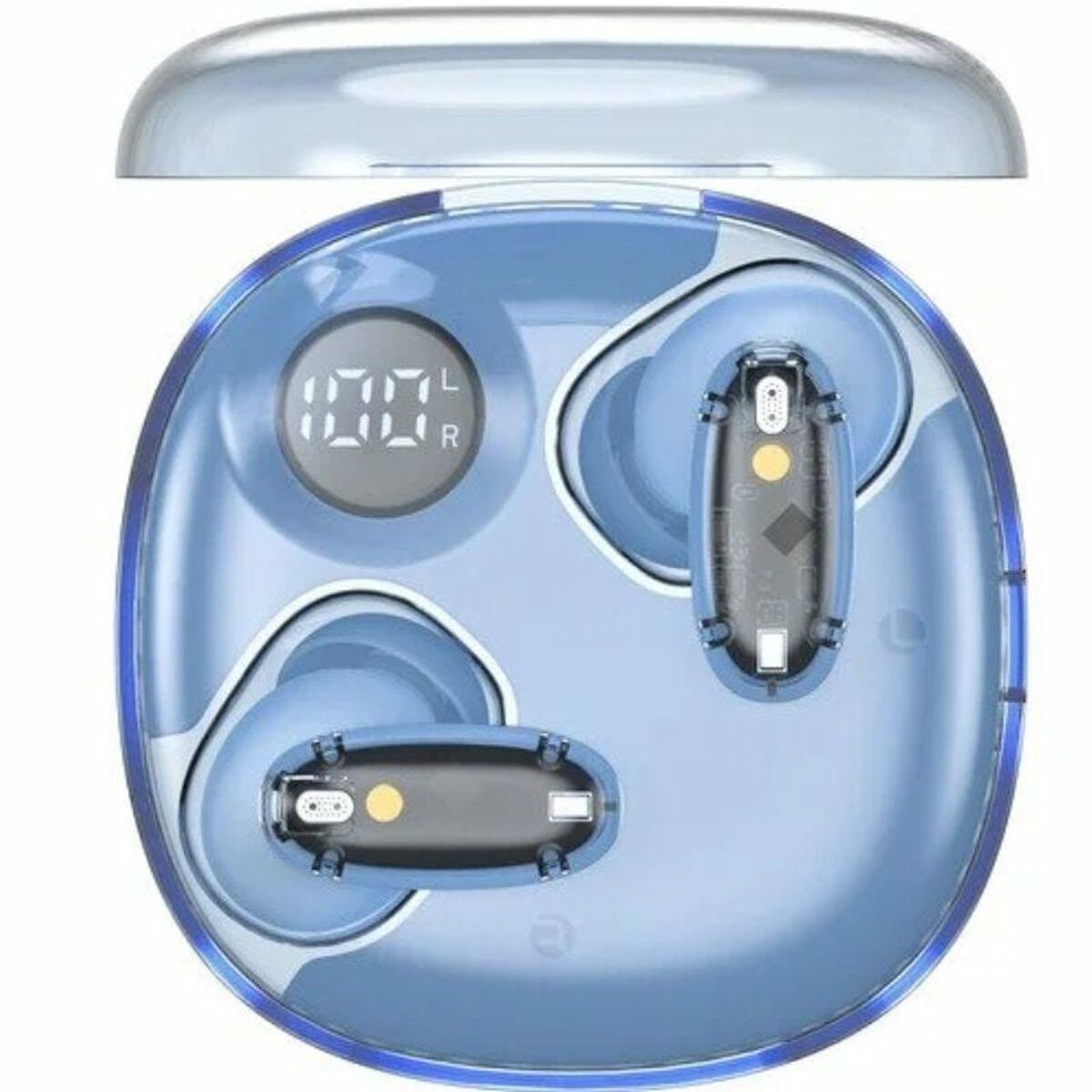 Auriculares Inalámbricos con Estuche de Carga Mars Gaming MHIB2BL Azul