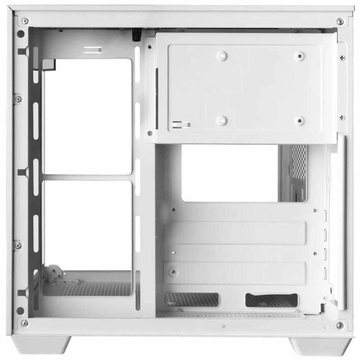 Caja Semitorre ATX Mars Gaming MCVISIONMW Blanco