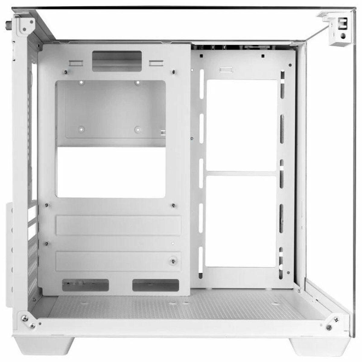 Caja Semitorre ATX Mars Gaming MCVISIONMW Blanco