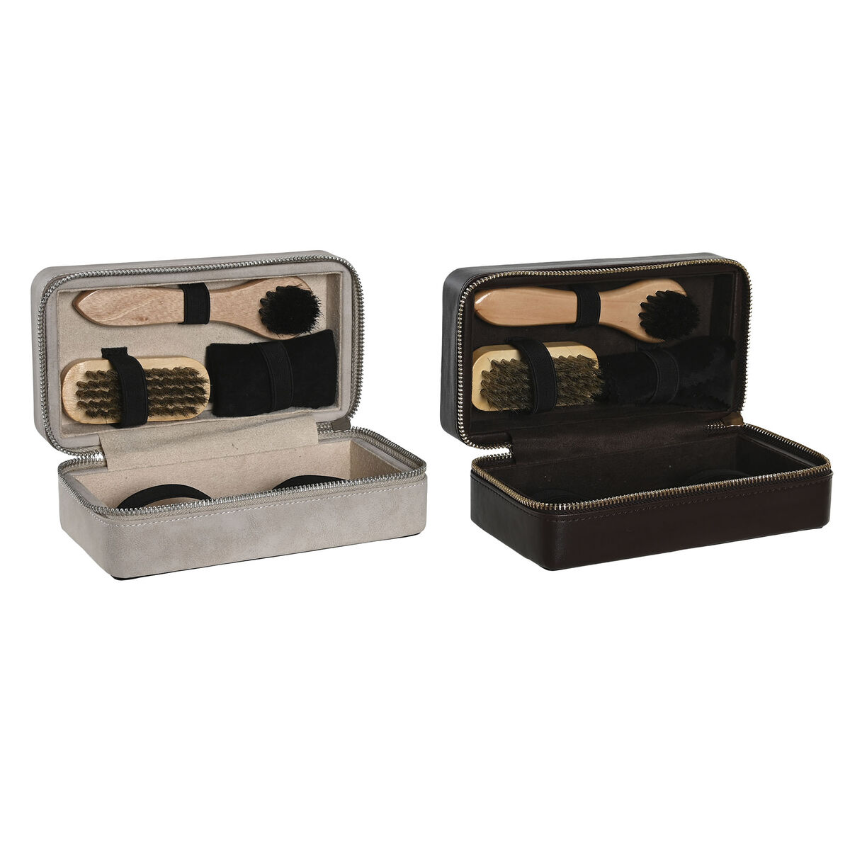 Limpiazapatos con Esponja DKD Home Decor (6 Piezas) (2 Unidades)