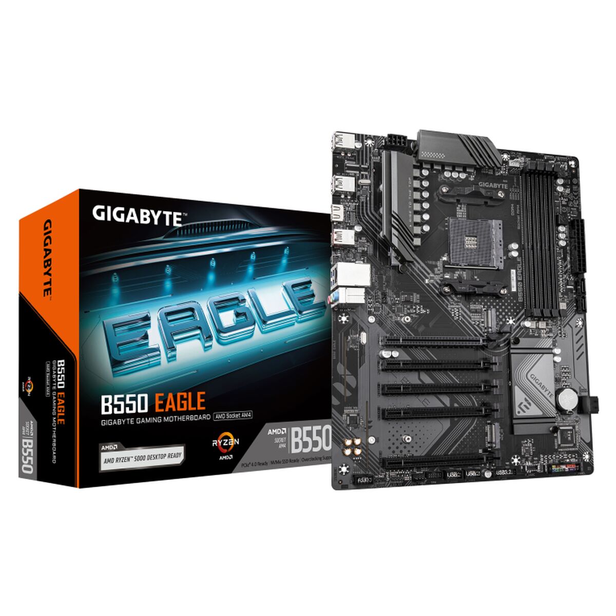 Placa Base Gigabyte B550 EAGLE AMD B550 AMD AM4
