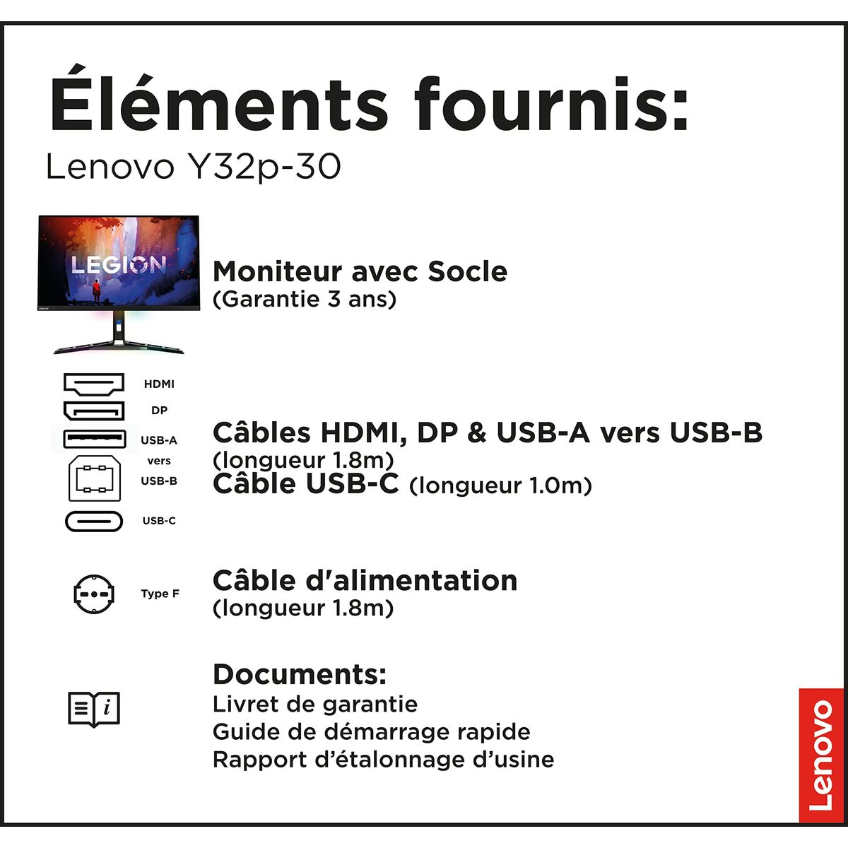 Monitor Lenovo 66F9UAC6EU 31,5" 4K Ultra HD