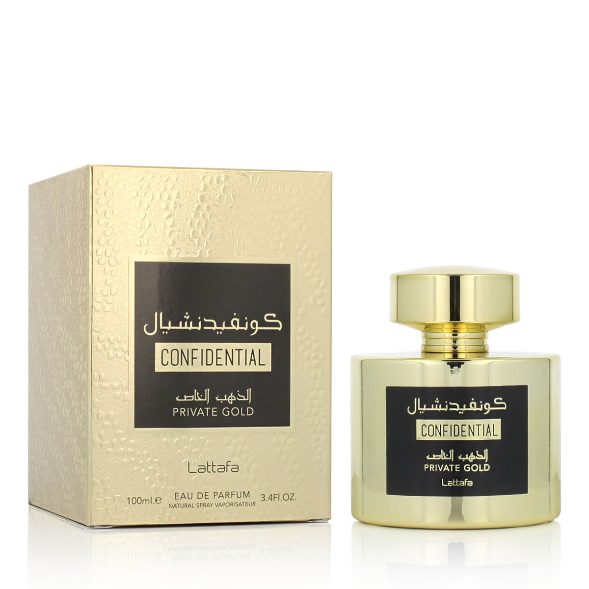 Perfume Unisex Lattafa CONFIDENTIAL PRIVATE GOLD