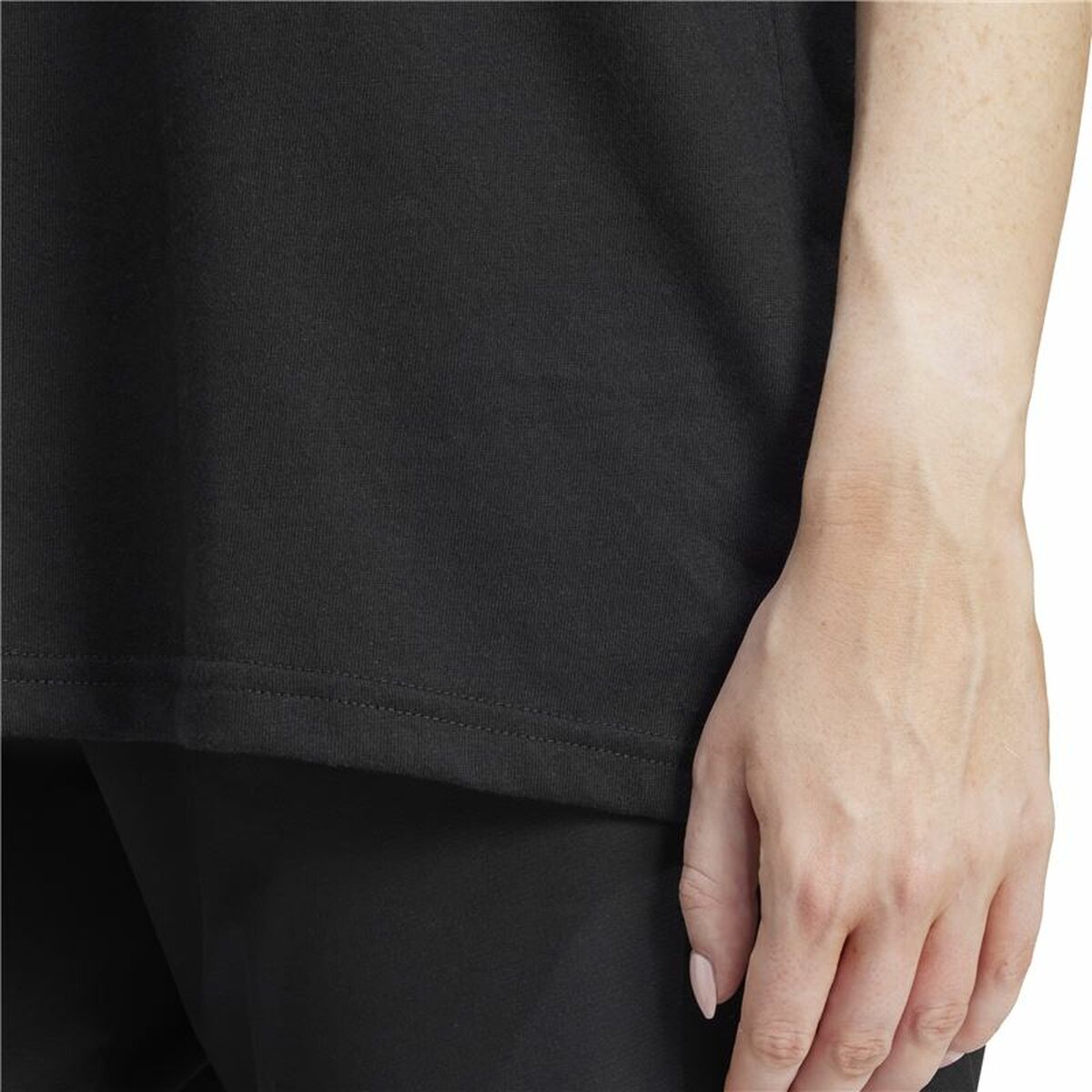 Camiseta de Manga Corta Mujer Adidas Flower Pack Bos Negro