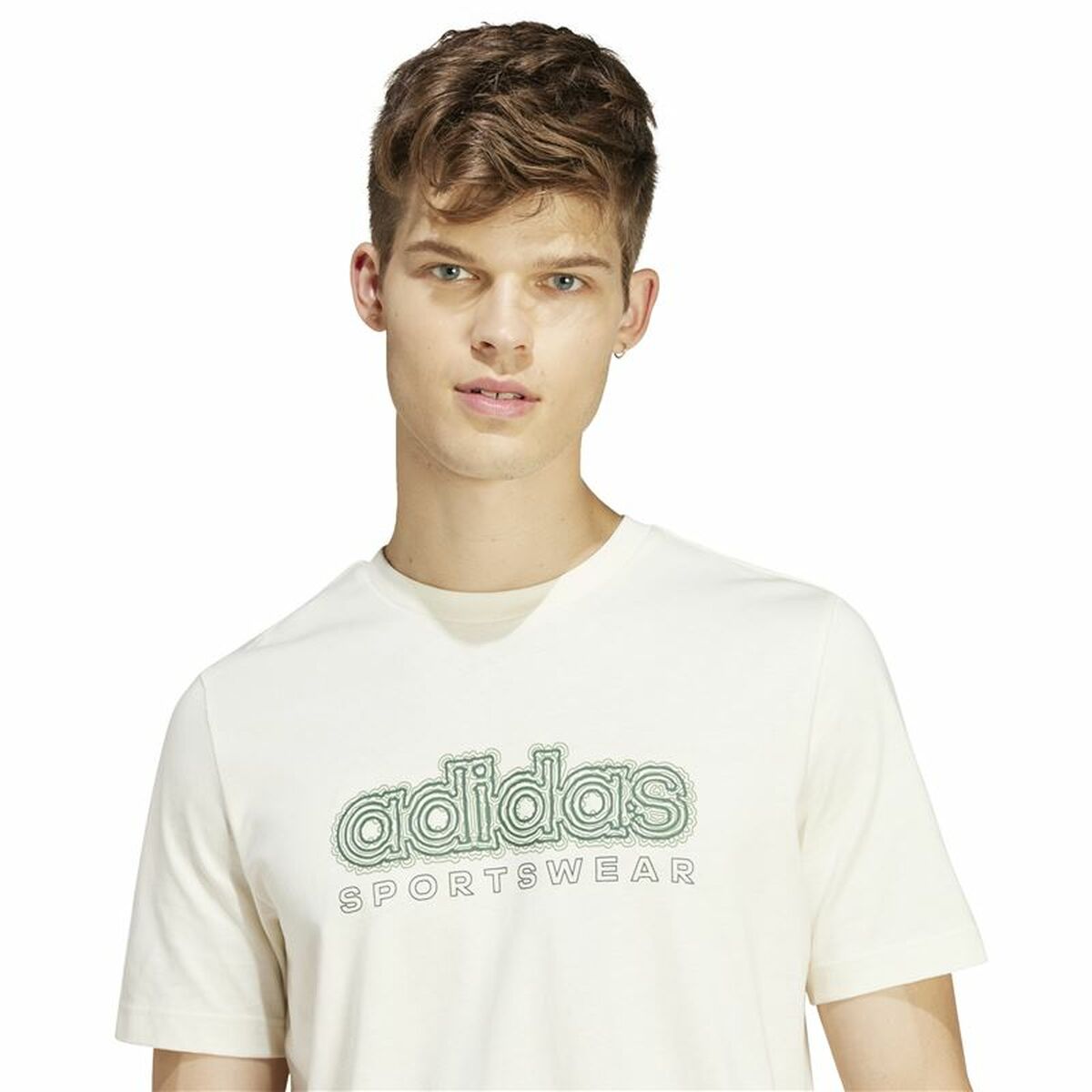 Camiseta de Manga Corta Hombre Adidas Growth Spw