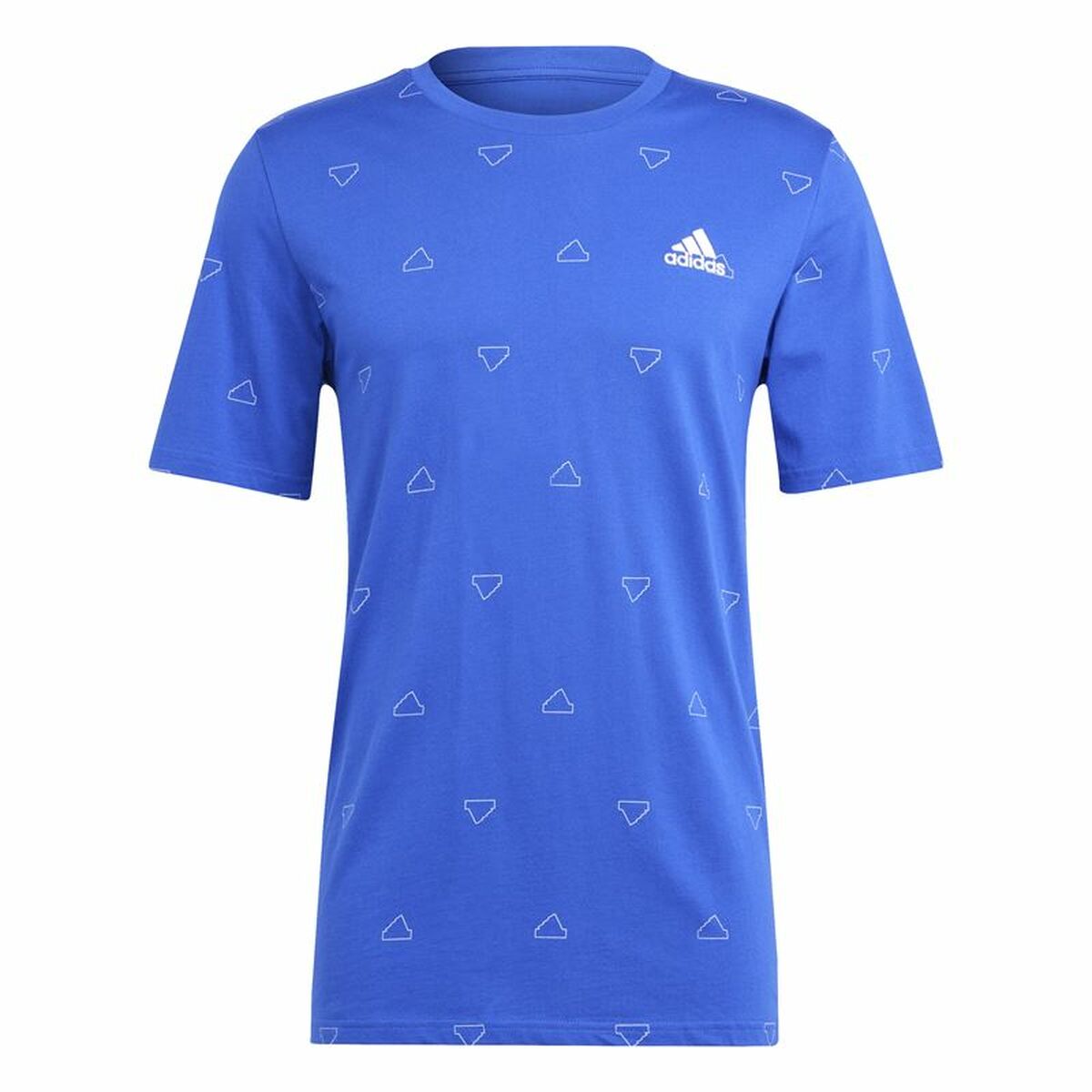 Camiseta de Manga Corta Hombre Adidas Essentials Monogram
