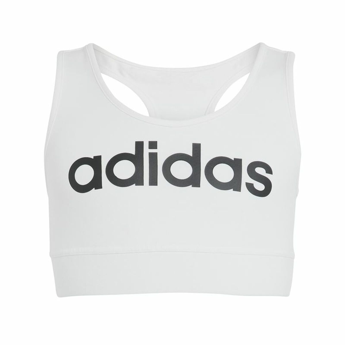 Camiseta de Tirantes Infantil Adidas Linear Blanco