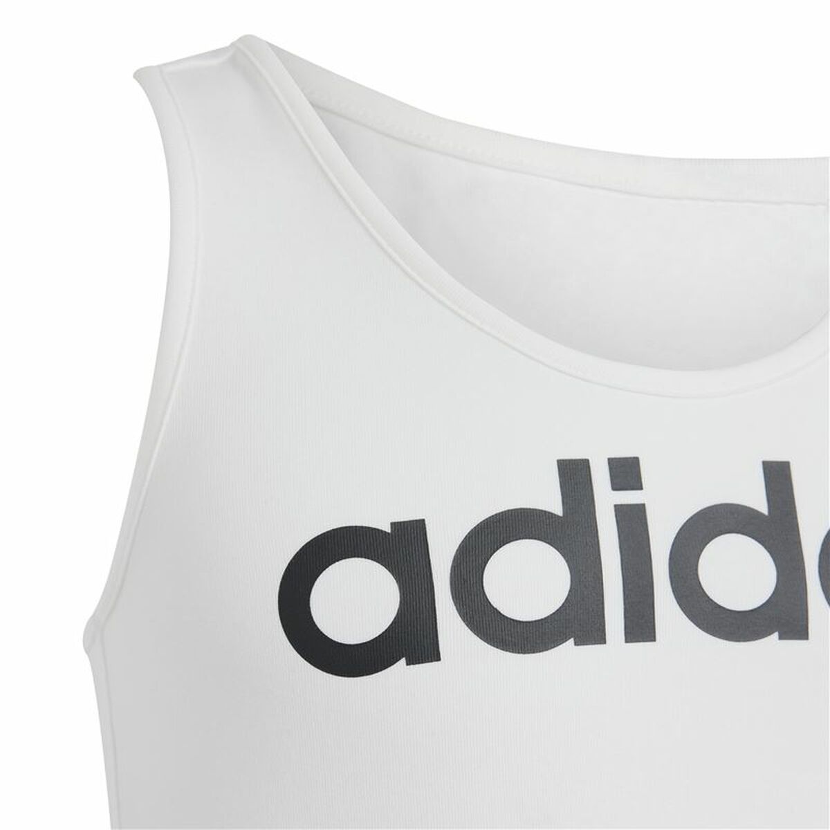 Camiseta de Tirantes Infantil Adidas Linear Blanco